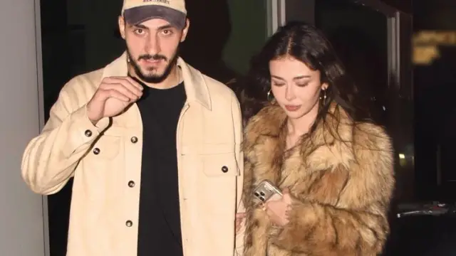 Kuruçeşme kafesinde çift