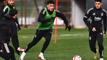 Beşiktaş oyuncuları antrenmanda