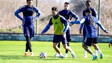 Kayserispor'un Beşiktaş maçına hazırlık anı