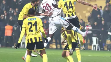 Trabzonspor ve İstanbulspor karşılaşması