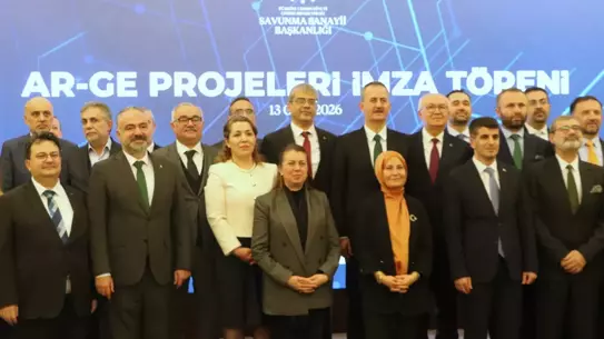Savunma sanayi Ar-Ge projeleri imza töreni ana fotoğrafı