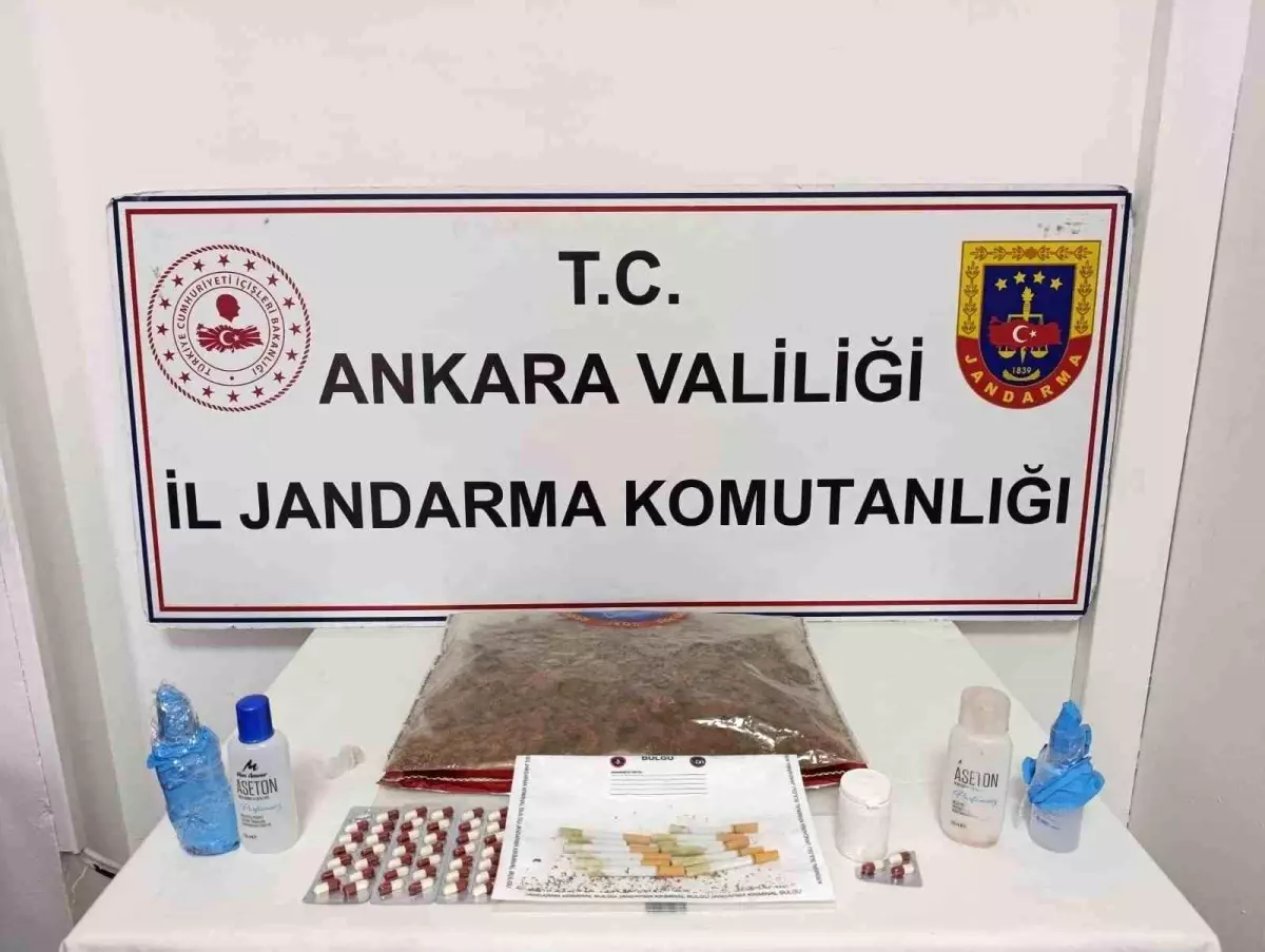Keçiören'de Jandarma’dan Uyuşturucu Üretim ve Ticaretine Büyük Darbe