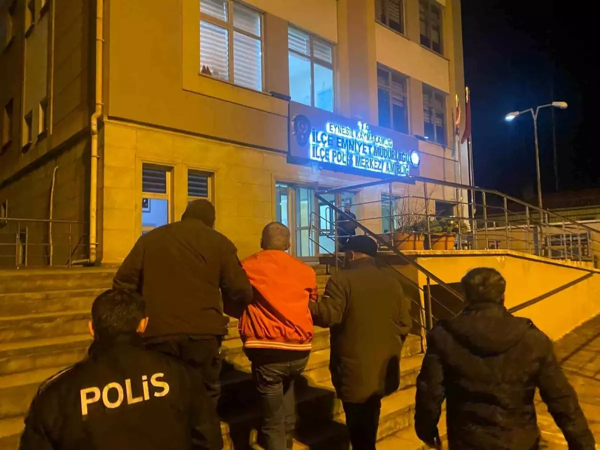 Eynesil'de 72 Saatte Dört Hırsızlık Olayı Çözülerek Sekiz Şüpheli Yakalandı