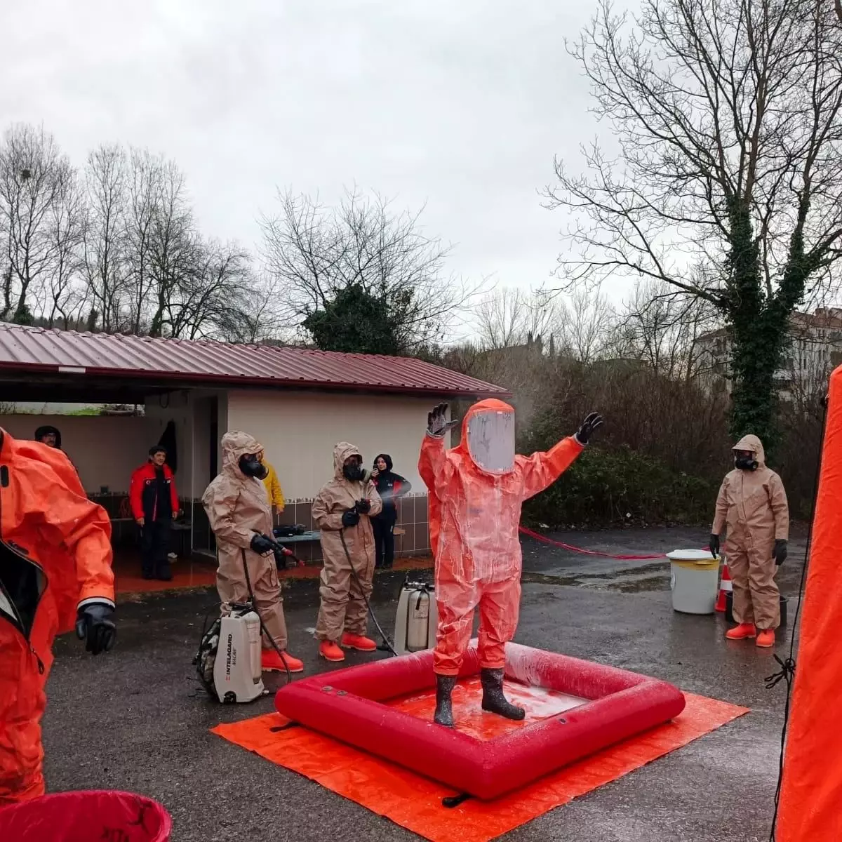 Bartın’da AFAD Personeline KBRN Tehditlerine Karşı Yoğun Eğitim Verildi