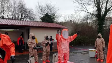 Bartın’da AFAD Personeline KBRN Tehditlerine Karşı Yoğun Eğitim Verildi