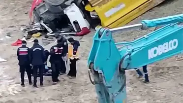 Bartın’da Taş Ocağında Kamyon Uçuruma Düşerek Sürücüsü Hayata Giden Kaza