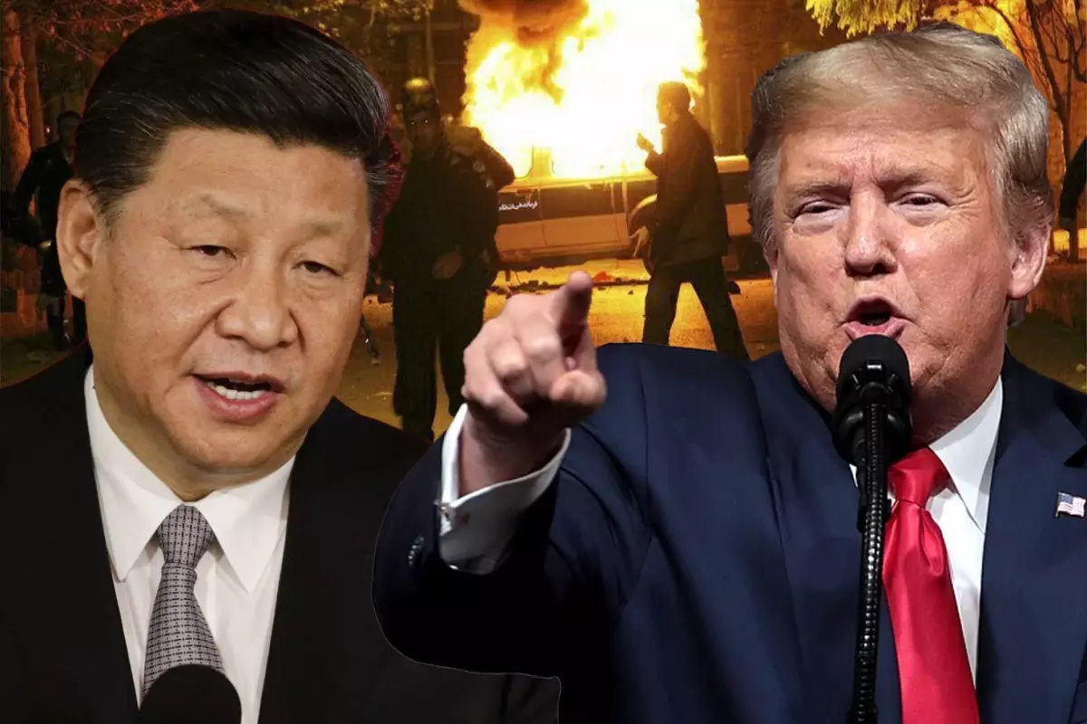 Çin, Trump'ın İran Protestolarına Karşı Sert Uyarısına Hızlı Yanıt Verdi