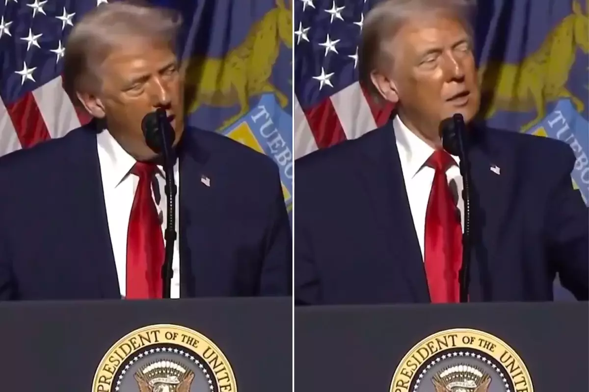 Trump, Detroit'te Biden'in Öksürük Taklidiyle Gündemi Salladı