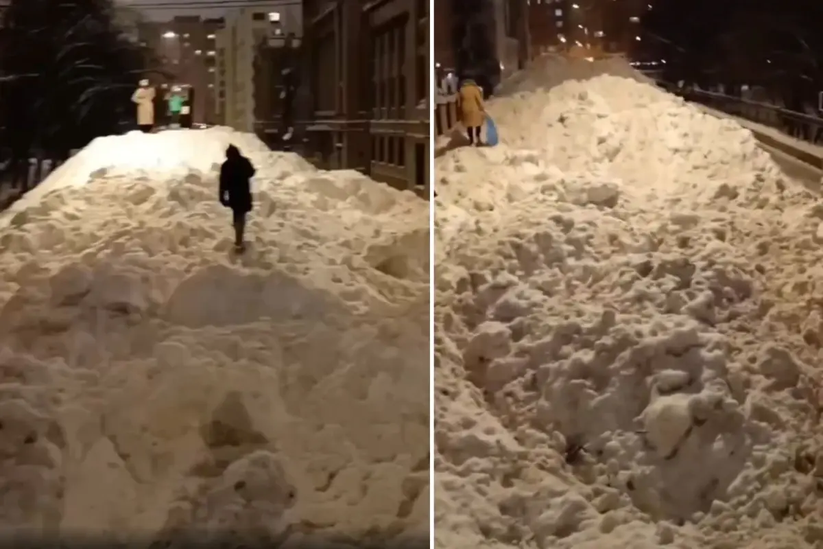 Moskova’yı Donduran Kar Fırtınası: 146 Yılda Görülen En Şiddetli Rüzgar ve Buzlama