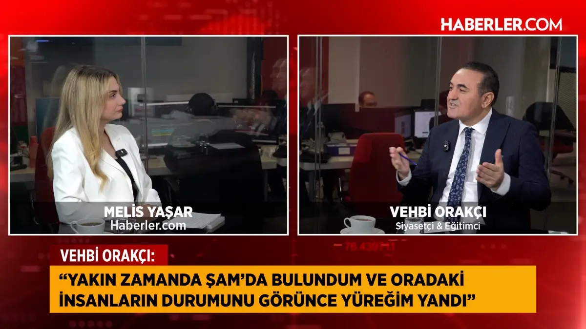 Vehbi Orakçı'dan Çözüm Süreci ve Gençliğe Umut Veren Yeni Vizyon
