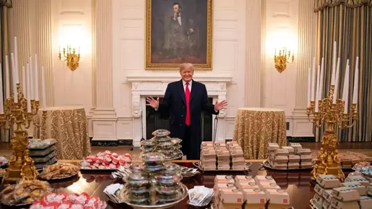 Trump'ın fast‑food menüsü