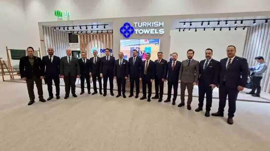 Denizli firmalarının Heimtextil standı