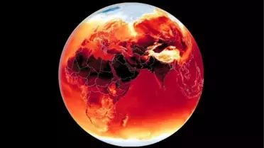 2025 yılının sıcaklık haritası