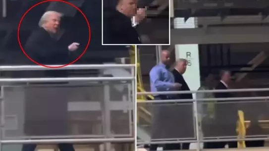 Ford F-150 fabrikasında çekilen an