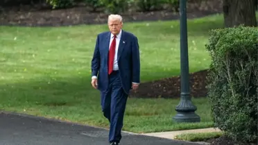 Trump'ın konuşma anı