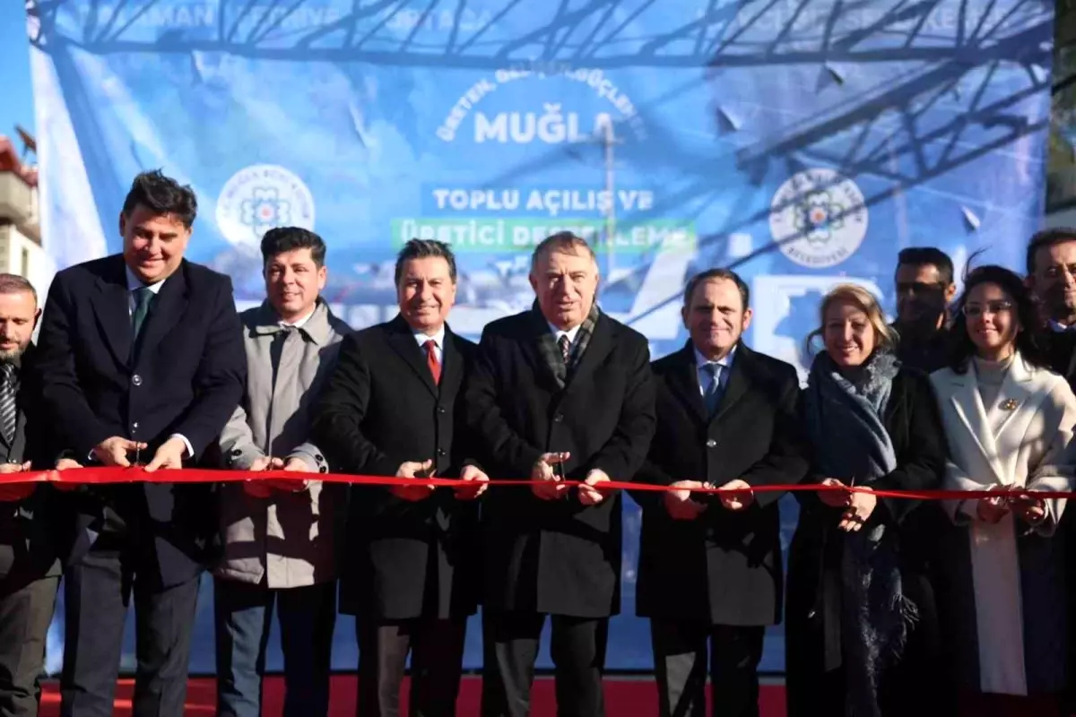 Muğla’da Yeni Projeler Açıldı: Başkan Aras’ın Üretim Odaklı Vizyonu