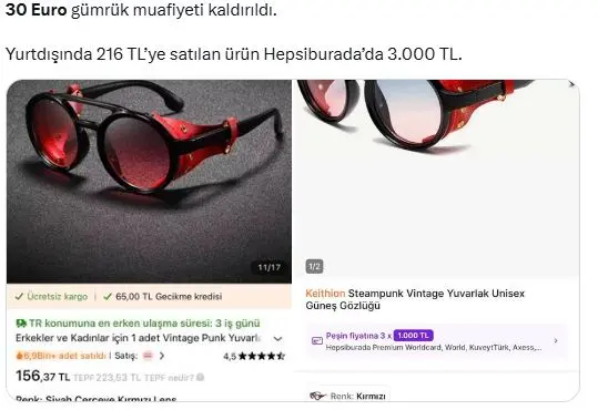 Fiyat karşılaştırma ekran görüntüsü 2