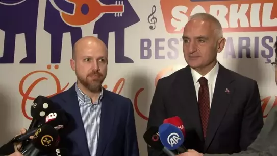 Yarışma sahnesinden bir an