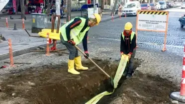 Doğal gaz hattı çalışması