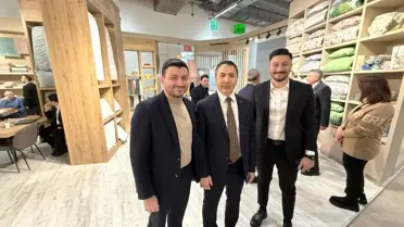 Heimtextil fuarında Denizli firmalarının standları