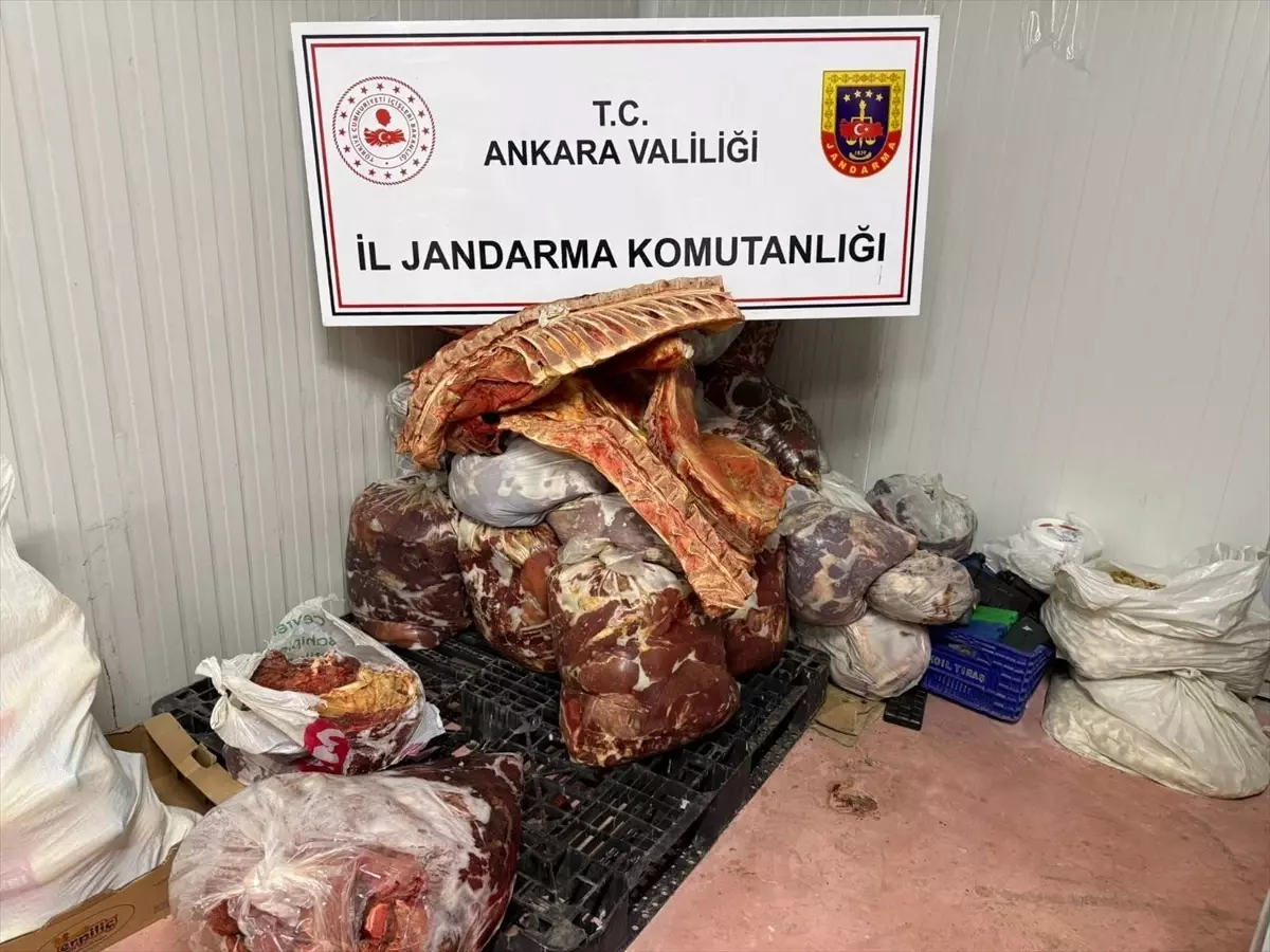 Polatlı’da 11 Ton Sahte Et ve 20 Bin Sahte Etiket Ele Geçirildi