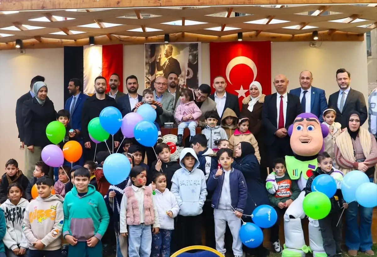 Türkiye Mısır Büyükelçiliği'nden Filistinli Ailelere Gıda ve Etkinlik Desteği