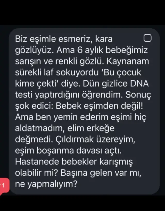 Kadının sosyal medya paylaşımı