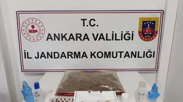 Ankara’da Jandarma’dan 1,2 Kilogram Uyuşturucu Operasyonu