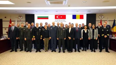 Toplantı sırasında görev grubu fotoğrafı