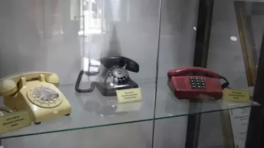 Müzede sergilenen eski ticaret belgeleri