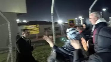 Rezan Epözdemir’in tahliye anı