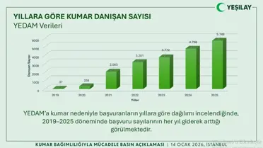 Kumar bağımlılığı istatistik grafiği