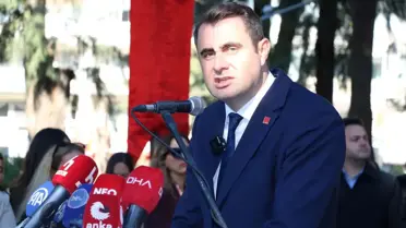 Anma töreninden bir kare