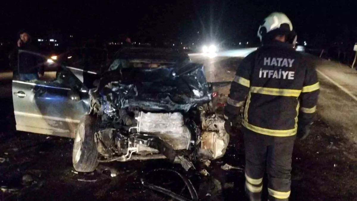 Hatay’da Trafik Çarpışması: 1 Ölü, 6 Yaralı