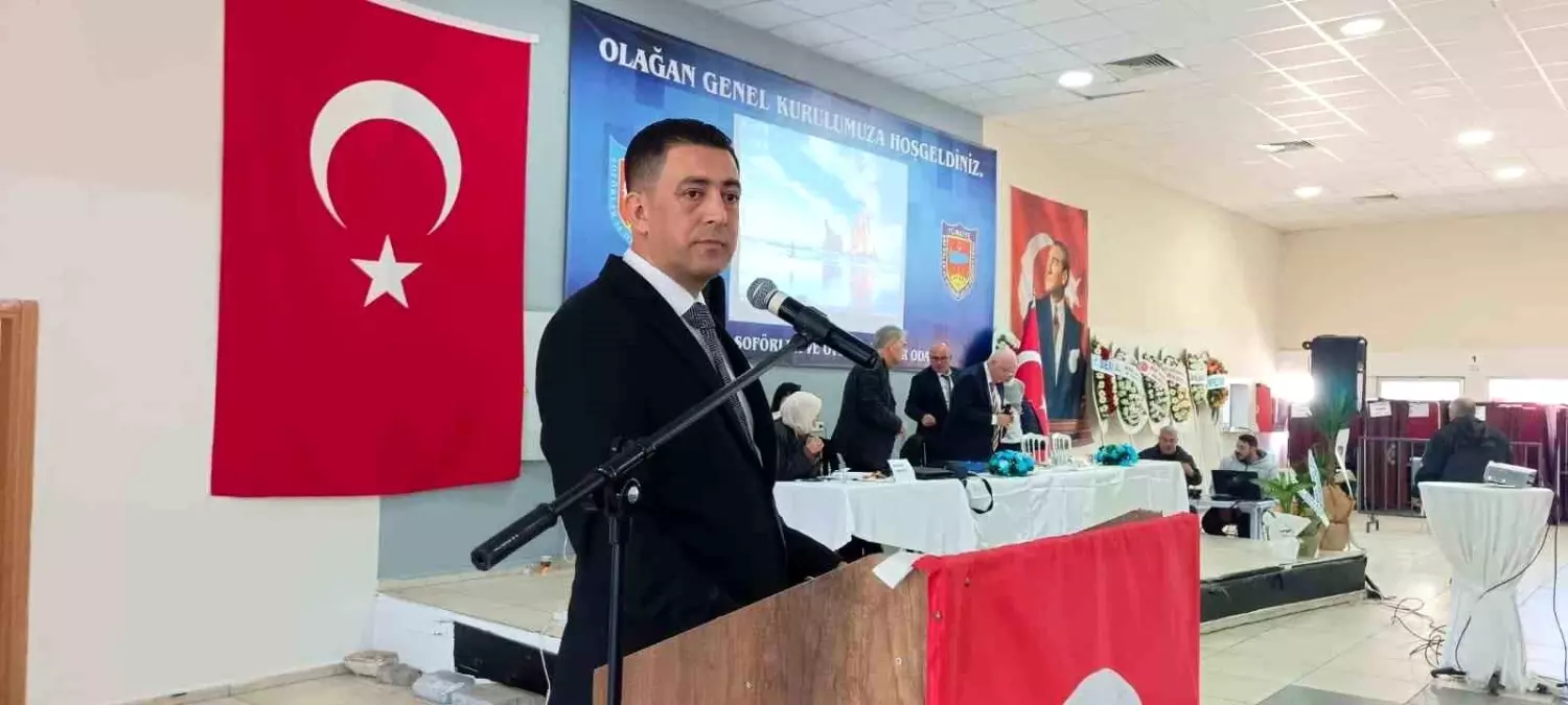Aliağa Şoförler ve Otomobilciler Odası'nda Seyhan Öz Yeniden Başkan Seçildi