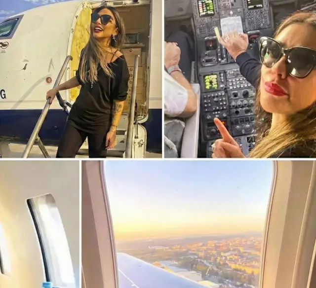 Uçakta çekilmiş ek fotoğraf