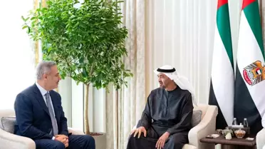 Dışişleri Bakanı Hakan Fidan, BAE Devlet Başkanıyla Abu Dabi'de Görüştü