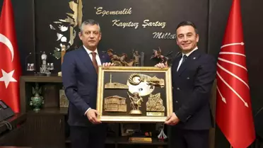 Sivrihisar heyeti TBMM'de görüşme anı