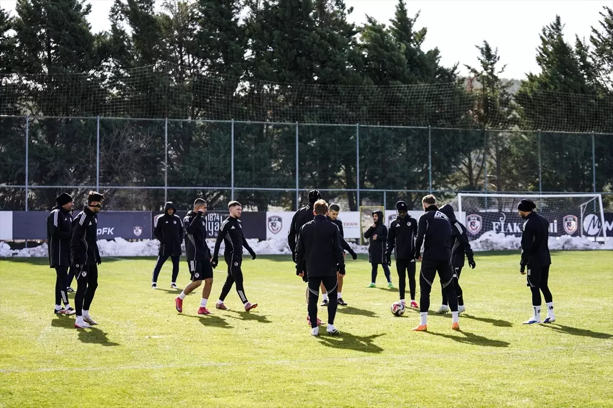 Gaziantep FK, Galatasaray Karşılaşması İçin Antrenmanlarını Hızlandırdı