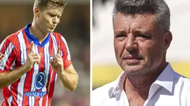 Sörloth'un Atletico Madrid formasıyla fotoğrafı