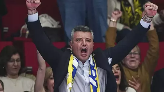 Maç anı Beyoğlu Yeni Çarşı