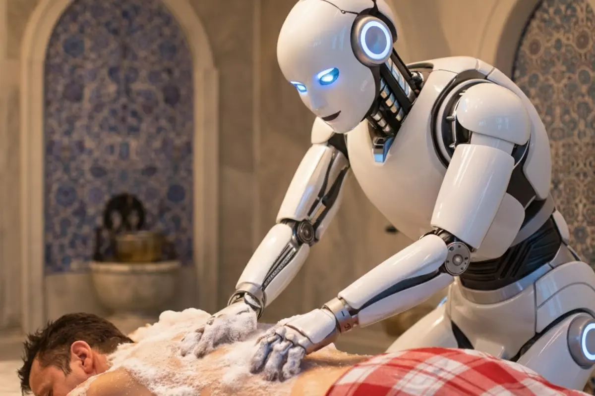 Robot Tellaklar İzmir Hamamlarını Dönüştürüyor: Teknolojiyle Gelen Geleneksel Temizlik