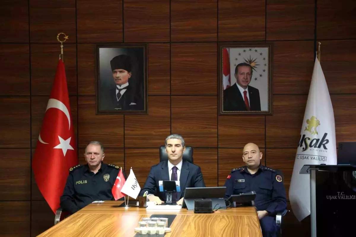 Uşak Valiliği 2025 Asayiş Raporunu Açıklıyor: 271 Kişi Tutuklandı