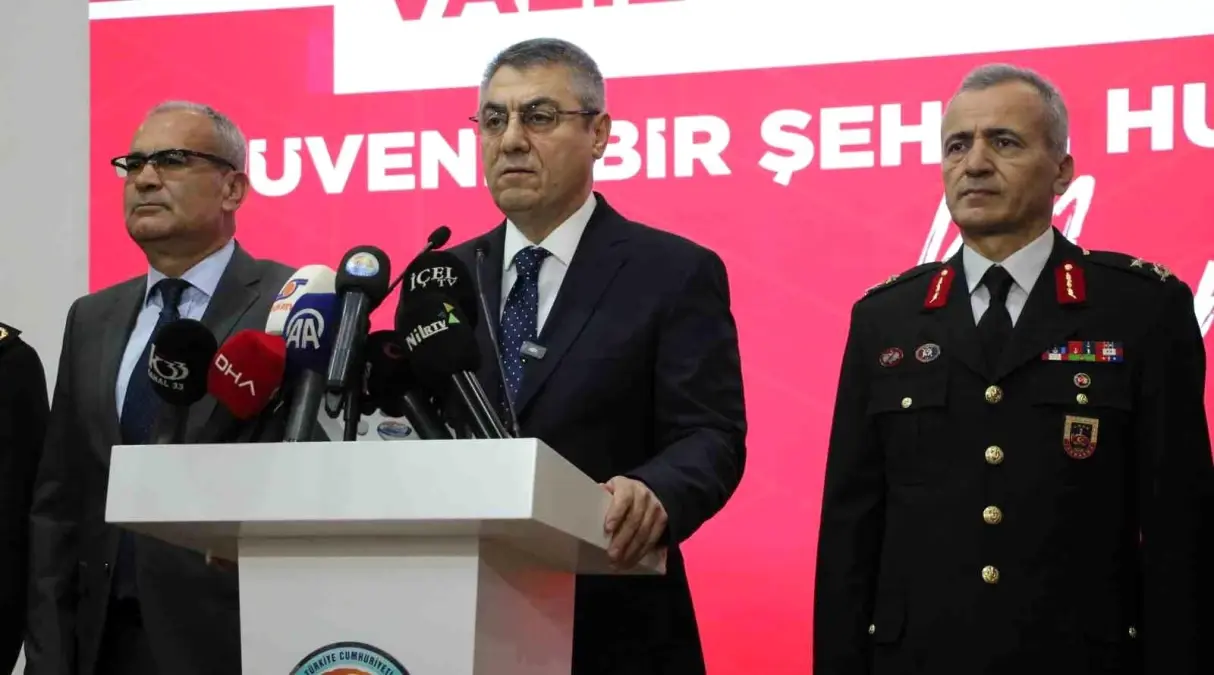 Mersin’de Suç Oranları Rekor Düşüş Yaşadı: Vali Toros’tan Açıklama