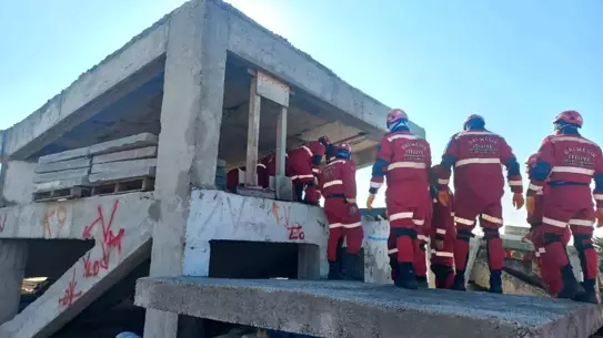 AFAD akreditasyon eğitiminden bir an