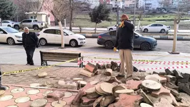 Çöken merdivenin fotoğrafı