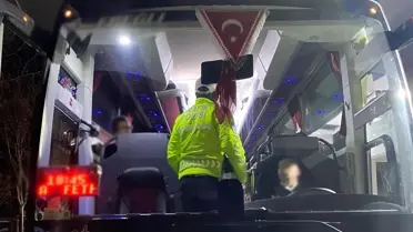 Manisa’da Otobüslerde Emniyet Kemeri Denetimi: 3 Bin Yolcu Bilgilendirildi