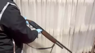 Ele geçirilen ruhsatsız silahlar