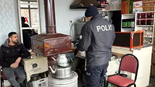 Denetim sırasında emniyet ekipleri