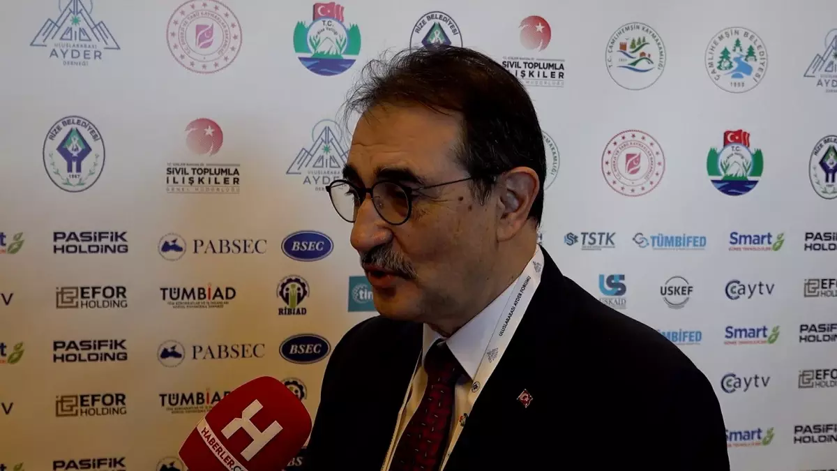 Enerji Çatışmadan İş Birliğine: Fatih Dönmez Uluslararası Ayder Forumu'nda Yeni Bir Vizyon Sunuyor